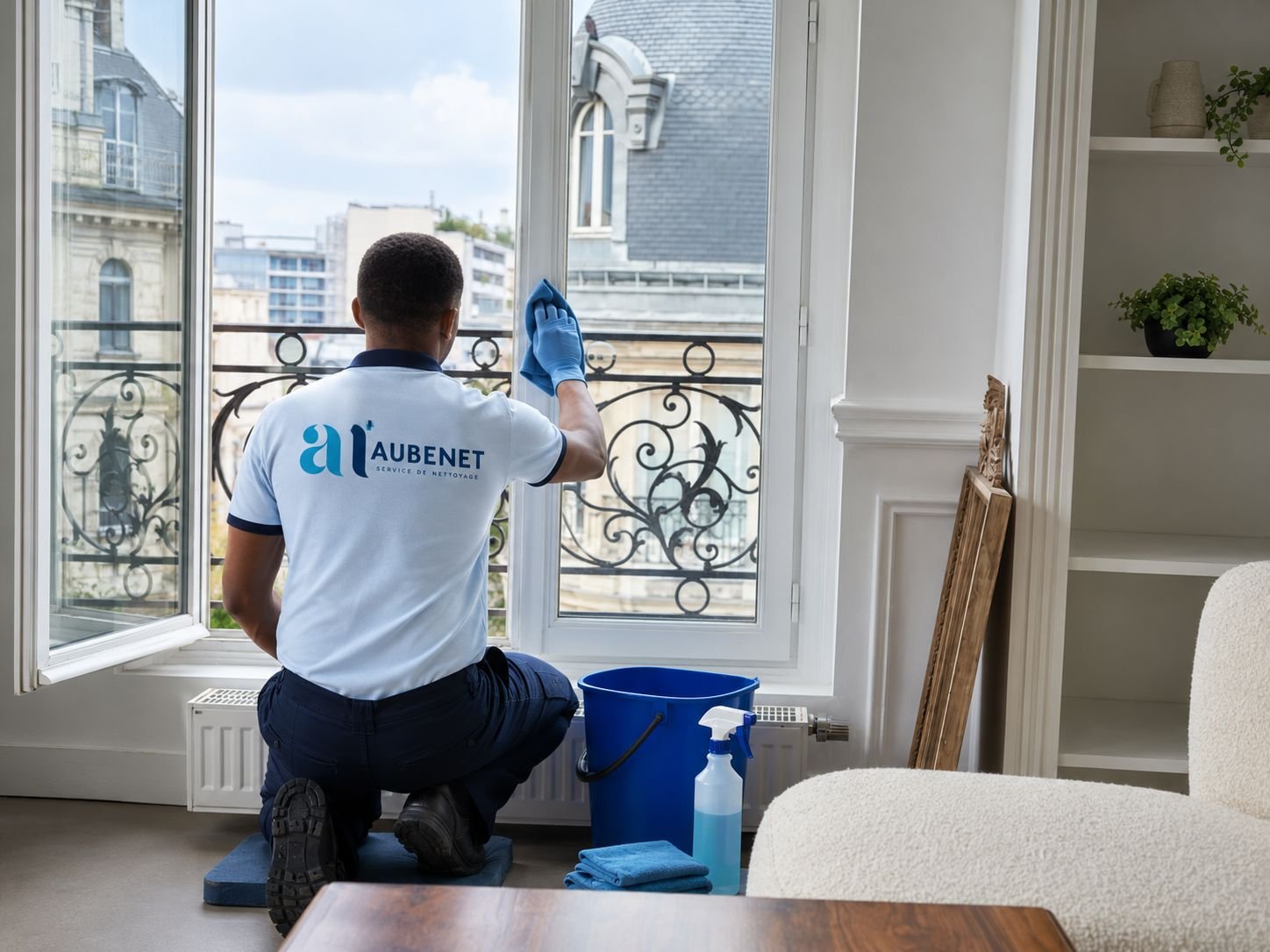 Nettoyage professionnel de vitres par Aube Net