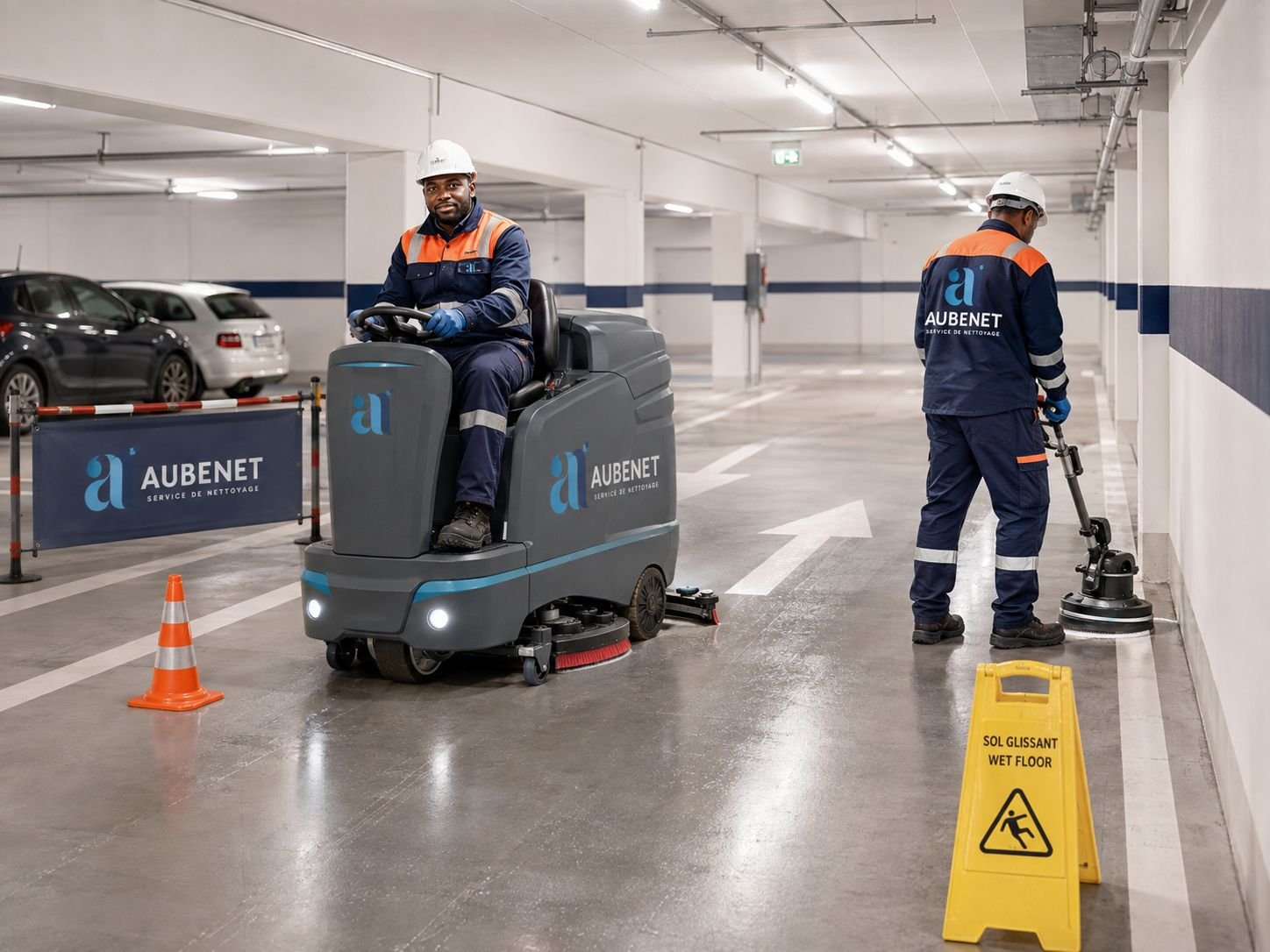 Équipe Aube Net en intervention